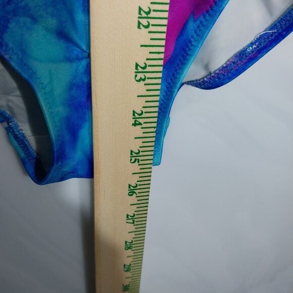 Gottex Women’s One Piece Swimsuit Sz 8 Colorful Floral Padded Bathing Suit Boho - Picture 3 of 9